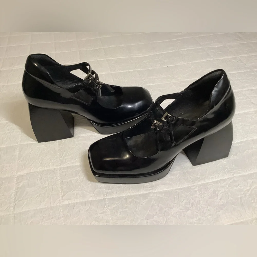 Jeffrey Campbell Platform Mary Janes Size 10